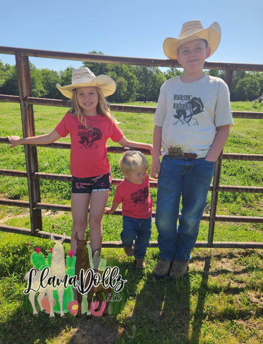 Horsin’ Around Toddlers and Youth Shirt