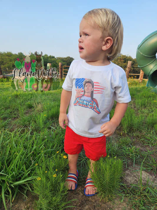 Unisex Merica' Joe Dirt Toddler & Youth Tshirt