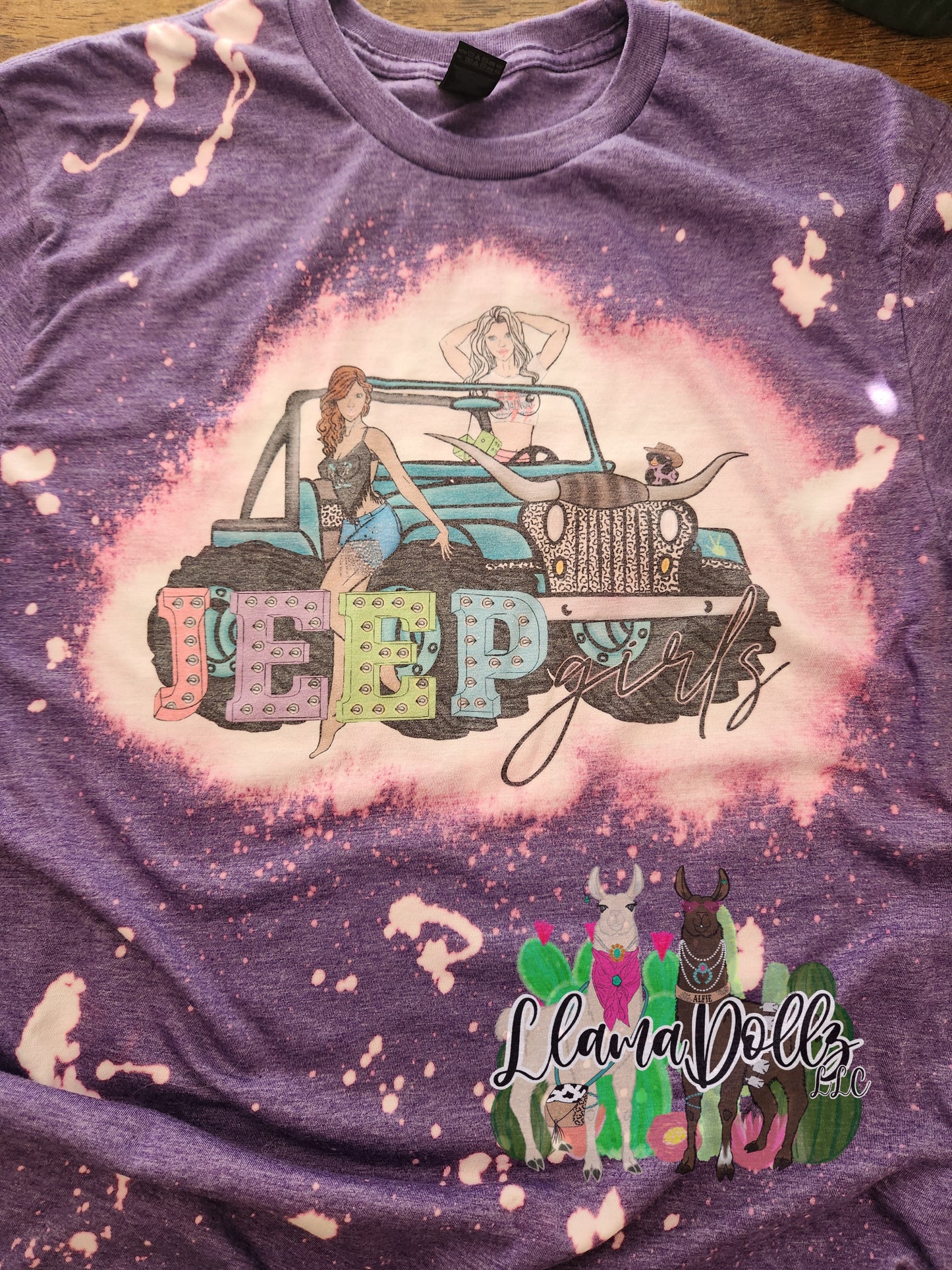 Jeep Girls Distressed Shirt