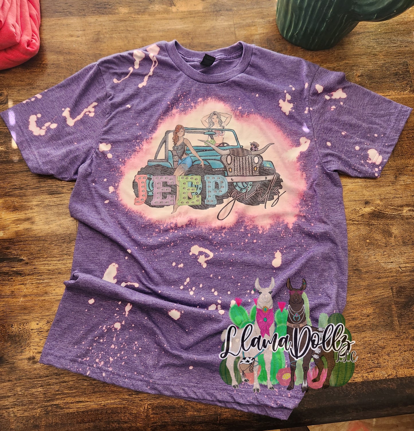 Jeep Girls Distressed Shirt
